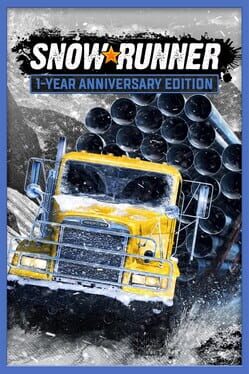 SnowRunner: 1-Year Anniversary Edition Game Cover Artwork
