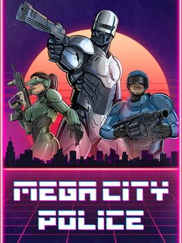 Mega City Police Game Cover Artwork