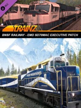 Trainz Railroad Simulator 2019: BNSF Railway EMD SD70MAC Executive Patch Game Cover Artwork