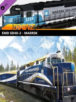 Trainz Railroad Simulator 2019: EMD SD40-2 - Maersk Game Cover Artwork