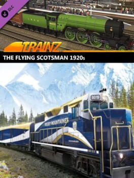 Trainz Railroad Simulator 2019: The Flying Scotsman 1920s Game Cover Artwork