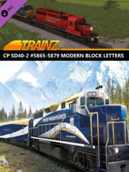 Trainz Railroad Simulator 2019: CP SD40-2 #5865-5879 Modern Block Letters