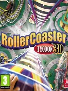 Omslag för RollerCoaster Tycoon 3D