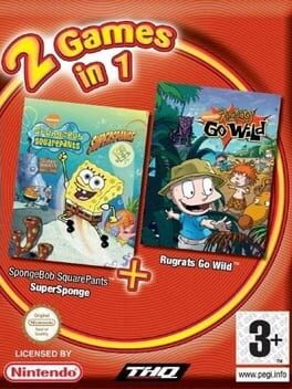 2 Games in 1: SpongeBob SquarePants: SuperSponge + Rugrats Go Wild!