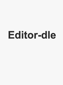 Editor-dle