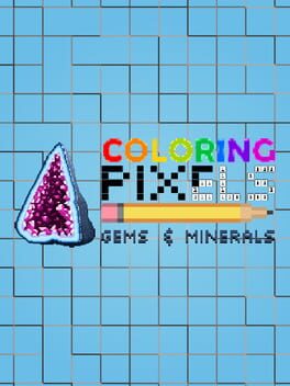 Coloring Pixels: Gems and Minerals Pack