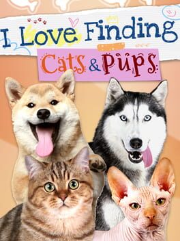 I Love Finding Cats & Pups Game Cover Artwork