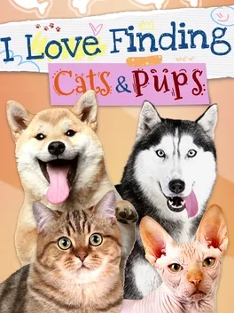 I Love Finding Cats & Pups game cover