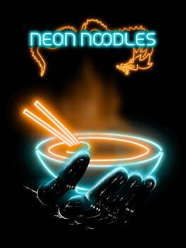 Neon Noodles: Cyberpunk Kitchen Automation Game Cover Artwork