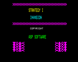 Strategy 1: Invasion