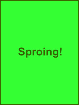 Sproing! Cover