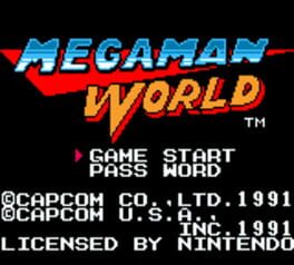 Jeu Mega Man: Dr. Wily's Revenge Sur Nintendo Game Boy (NTSC-U/C) – Bon état