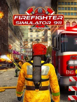 Firefighter Simulator 911: Car Fire Truck Driver image
