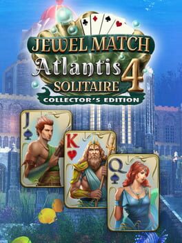 Jewel Match Atlantis Solitaire 4: Collector's Edition Game Cover Artwork
