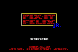 Fix-it Felix Jr. Cover