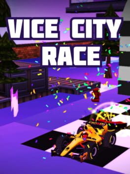 Vice City Race Game Cover Artwork