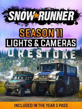 SnowRunner: Season 11 - Lights & Cameras Game Cover Artwork
