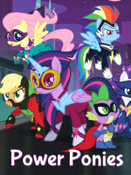 My Little Pony: Power Ponies Cover