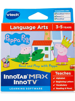 VTech ABC Smile TV - Peppa Pig Learning Console - Brazil