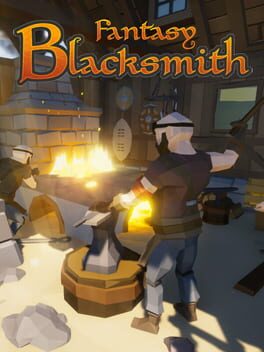 Fantasy Blacksmith Shop Simulator Game Cover Artwork