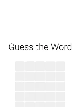 Guess the Word image
