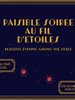 Paisible Soirée au Fil d'Étoiles