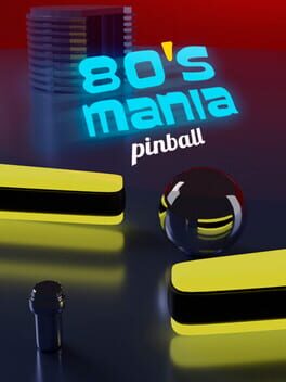 80's Mania Pinball Game Cover Artwork