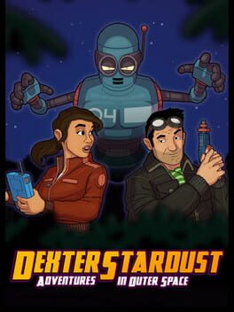 Dexter Stardust: Adventures in Outer Space Game Cover Artwork