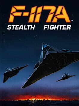 F-117A Stealth Fighter Game Cover Artwork