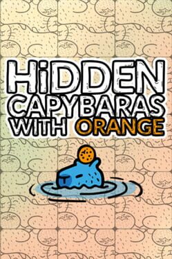 Hidden Capybaras with Orange