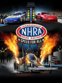 NHRA Championship Drag Racing: Speed for All Game Cover Artwork