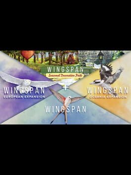 Wingspan + European Expansion + Oceania Expansion + Seasonal Decorative Pack Game Cover Artwork