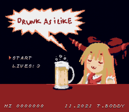 Drunk as I Like: Gensokyo Drinking Attitude Cover