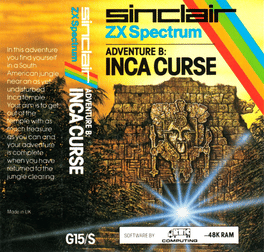 Adventure B: Inca Curse