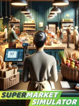 The Cover Art for: Supermarket Simulator
