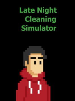 Late Night Cleaning Simulator Game Cover Artwork