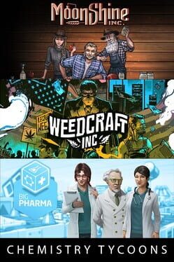 Weedcraft Inc + Moonshine Inc + Big Pharma: Chemistry Tycoons Bundle Game Cover Artwork