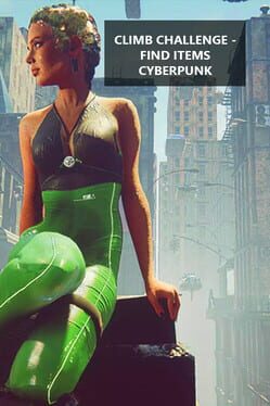 Climb Challenge: Find Items Cyberpunk Game Cover Artwork