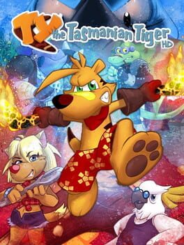 TY the Tasmanian Tiger HD Game Cover Artwork