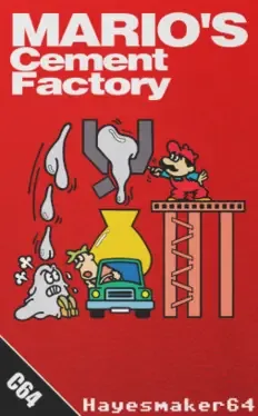Mario's Cement Factory C64 image