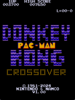 Donkey Kong Pac-Man Crossover