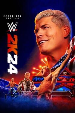 WWE 2K24: Cross-Gen Edition Game Cover Artwork