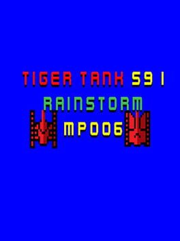 Tiger Tank 59 I: Rainstorm MP006