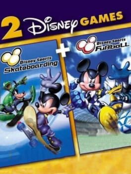2 Disney Games: Disney Sports Skateboarding + Disney Sports Football