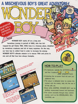 Wonder Boy Cover