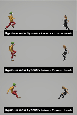 Hypotheses on the Symmetry between Vision and Hands