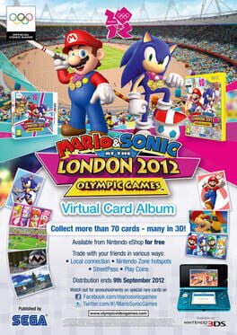 Mario & Sonic at the London 2012 Olympic Games: Virtual Card Album