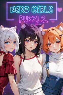 Neko Girls Puzzle Game Cover Artwork