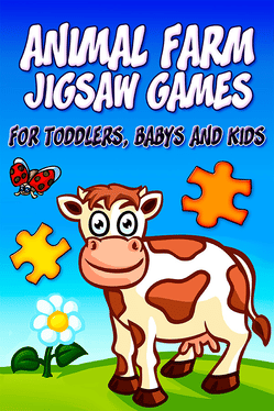 Animal Farm Jigsaw Games for Toddlers, Babys and Kids