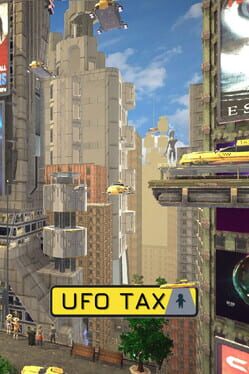 UFO Taxi Game Cover Artwork